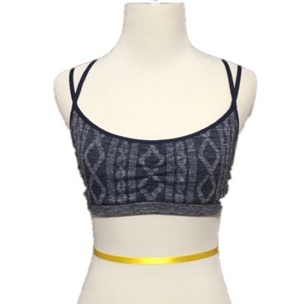 Victoria’s Secret Blue Ruched Strappy Bralette